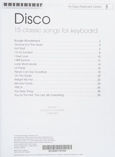 Cover for Disco