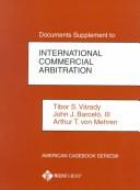 Cover for Document Supplement to International Commercial Arbitration