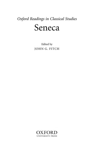 Cover for Seneca