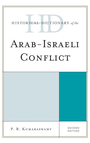 Cover for Historical Dictionary of the Arab-Israeli Conflict