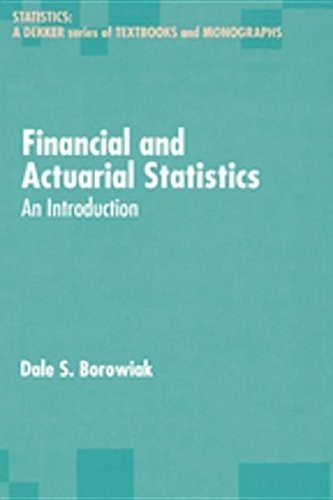 Cover for Financial and Actuarial Statistics