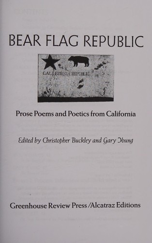 Cover for Bear flag republic