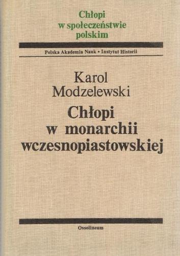 Cover for Chłopi w monarchii wczesnopiastowskiej