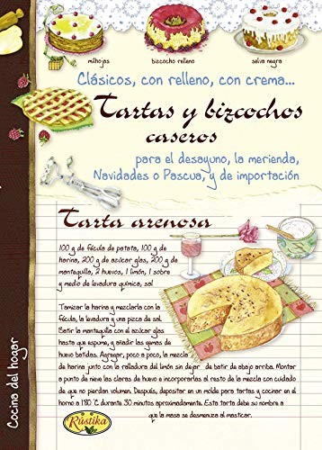 Cover for Tartas y bizcochos caseros