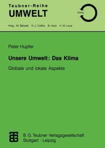 Cover for Unsere Umwelt : Das Klima