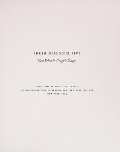 Cover for Fresh dialogue five