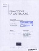 Cover for Pronosticos En Los Negocios + CD-ROM