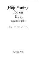 Cover for Højtlæsning for en flue og andre jobs