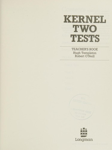 Cover for Kernel Two