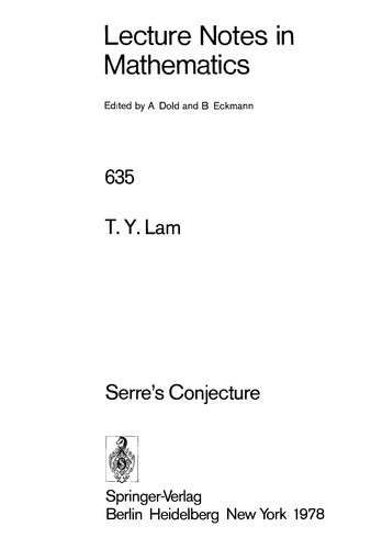 Cover for Serre's conjecture
