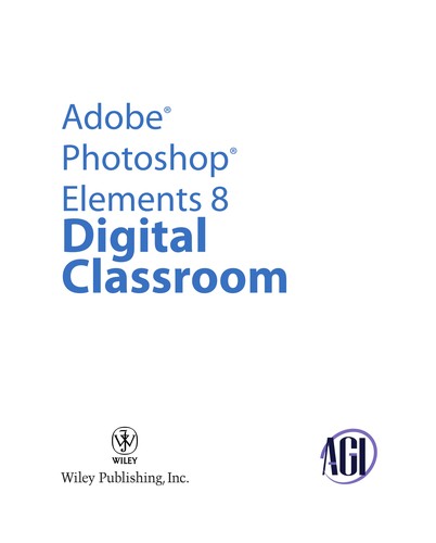 Cover for Photoshop Elements digital classroom