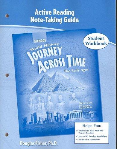 Cover for Journey Across Time, Early Ages, Active Reading Note-Taking Strategies, Student Edition