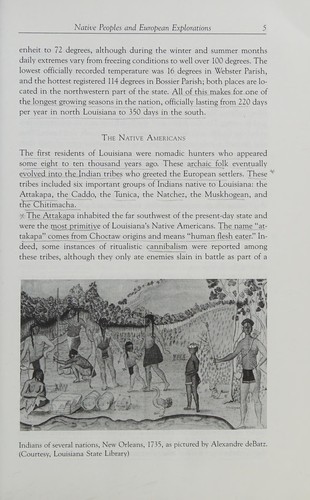 Cover for Louisiana, a history