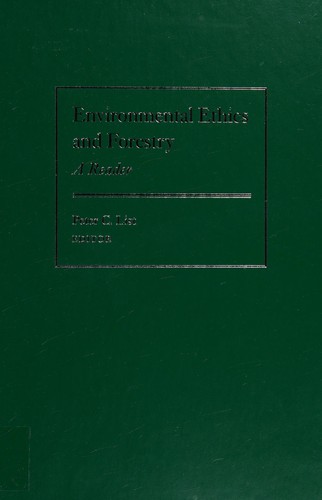 Cover for Environmental ethics and forestry