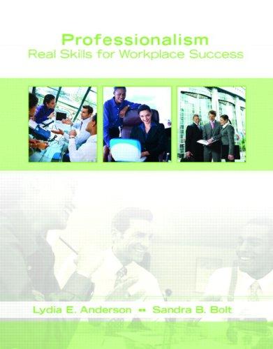 Cover for Professionalism
