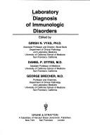 Cover for Laboratory diagnosis of immunologic disorders