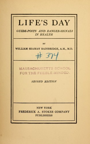 Cover for Life's day