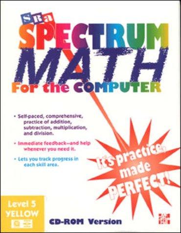 Cover for Spectrum Mathematics - Yellow Cd-Rom, Level 5