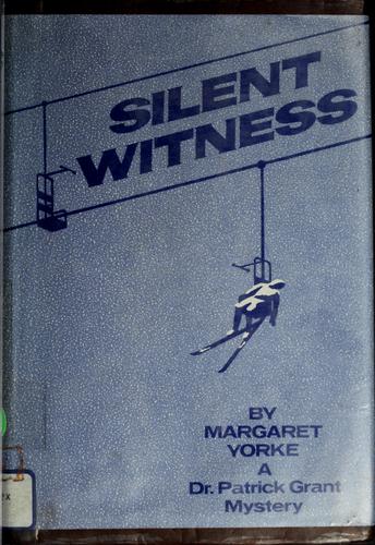 Cover for Silent witness