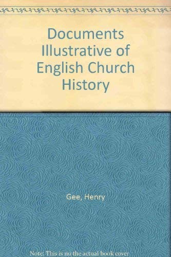 Cover for Documents Illustrative of English Church History