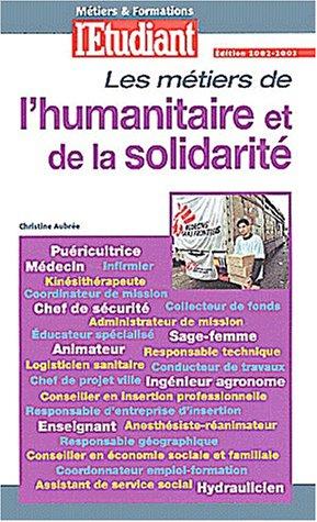 Cover for Les métiers de l'humanitaire et de la solidarité, nouvelle édition