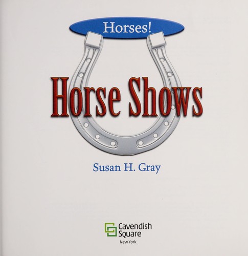 Cover for Horse shows