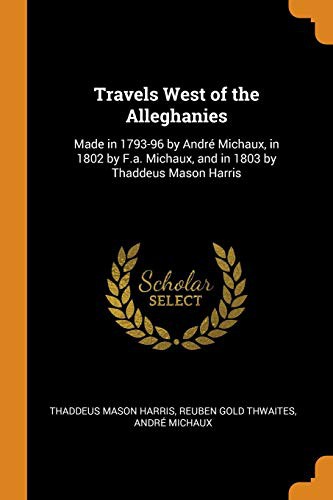 Cover for Travels West of the Alleghanies