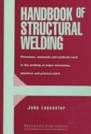Cover for Handbook of structural welding