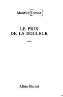 Cover for Le prix de la douleur