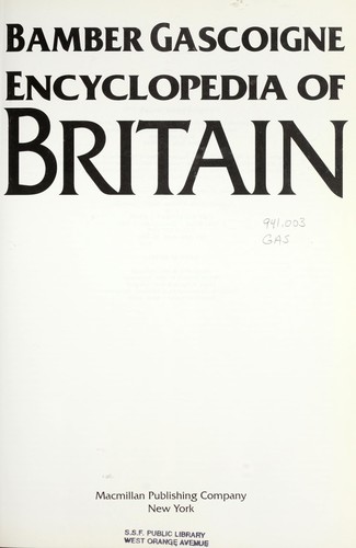 Cover for Encyclopedia of Britain