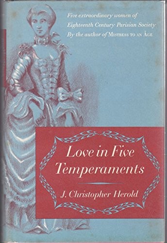 Cover for Love in Five Temperaments