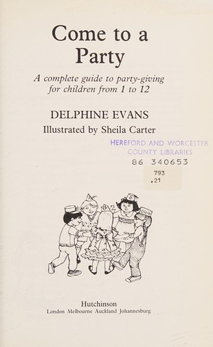 Cover for Come to a Party