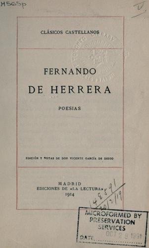 Cover for Poesias.