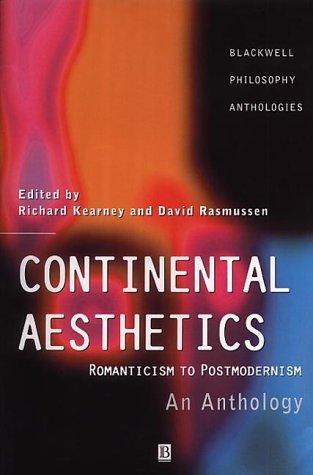 Cover for Continental Aesthetics: Romanticism to Postmodernism