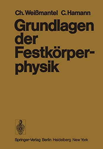 Cover for Grundlagen der Festkörperphysik