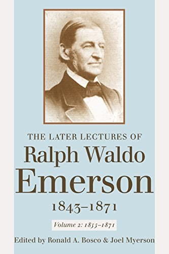 Cover for Later Lectures of Ralph Waldo Emerson, 1843-1871