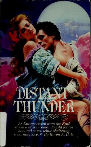 Cover for Distant thunder