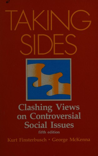 Cover for Taking sides.