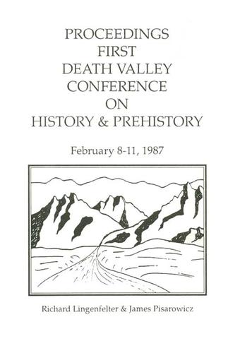 Cover for Proceedings First Death Valley Conference on History & Prehistory