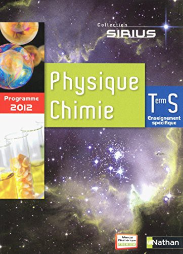 Cover for Physique-Chimie Term S spécifique - version professeur internet