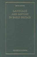 Cover for Language and History in Early Britain: A Chronlogical Survey of the Brittonic Languages 