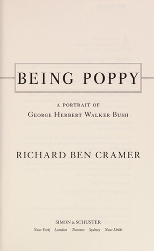 Cover for Being Poppy