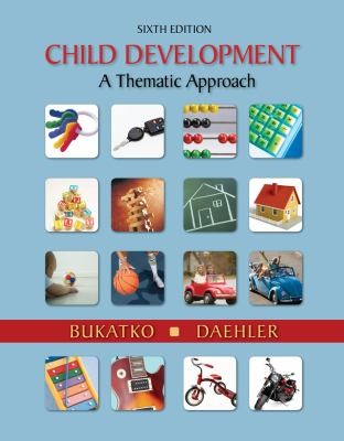 Cover for Child Development A Thematic Approach
