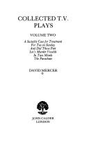 Cover for Collected Television Plays