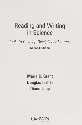 Cover for Reading and Writing in Science