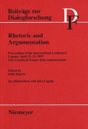 Cover for Rhetoric and argumentation