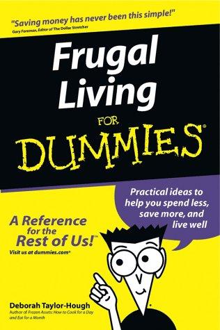 Cover for Frugal living for dummies