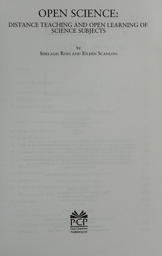 Cover for Open science