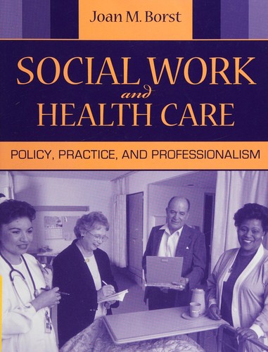 Cover for Social work and health care