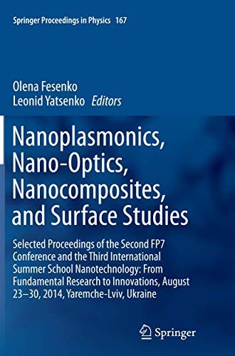Cover for Nanoplasmonics, Nano-Optics, Nanocomposites, and Surface Studies
